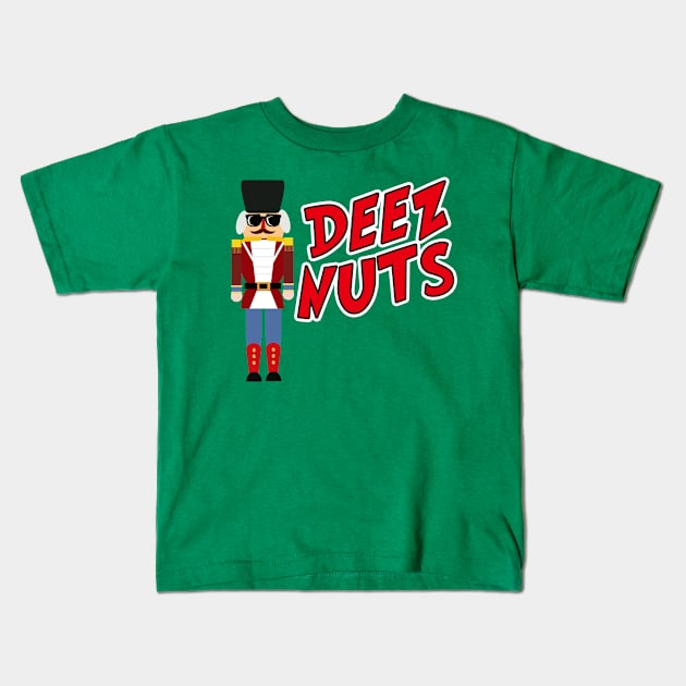 Deez Nuts Kids T-Shirt by Tee Arcade